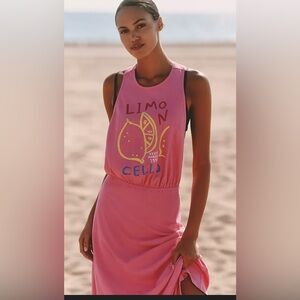 Jordan Nickson x Celandine Twist-Back T-Shirt Maxi Dress